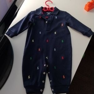 Polo onesie